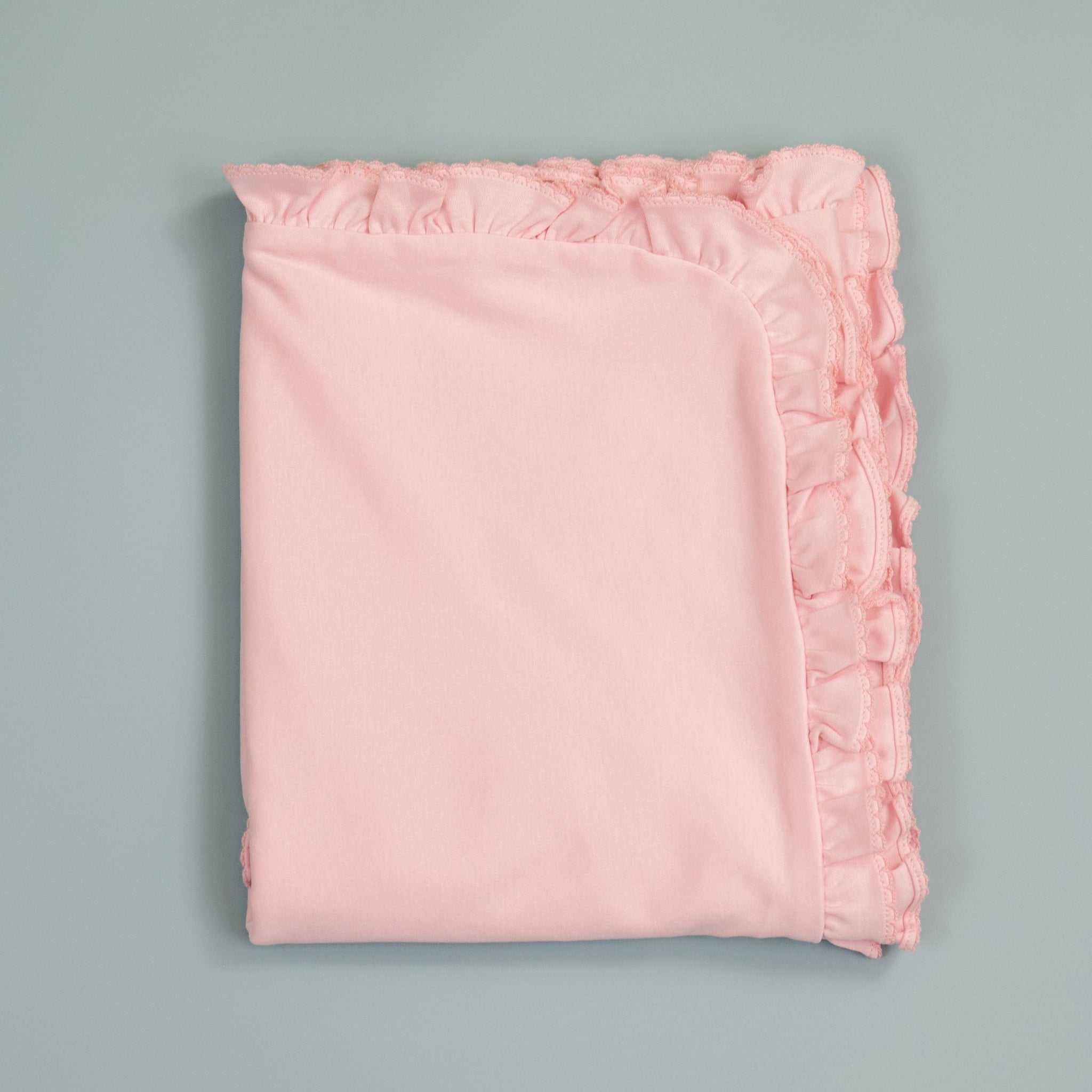 Ruffle Baby Blanket – Angels & Company Clothing