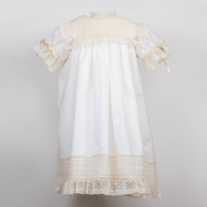 Heirloom Little Girl's  Ruffled Yoke Dress