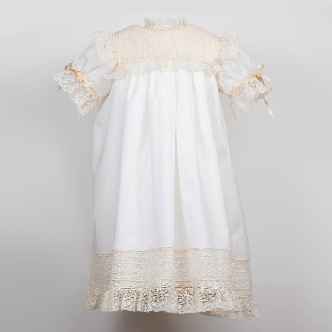 Heirloom Little Girl's  Ruffled Yoke Dress