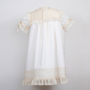 Heirloom Little Girl's  Ruffled Yoke Dress