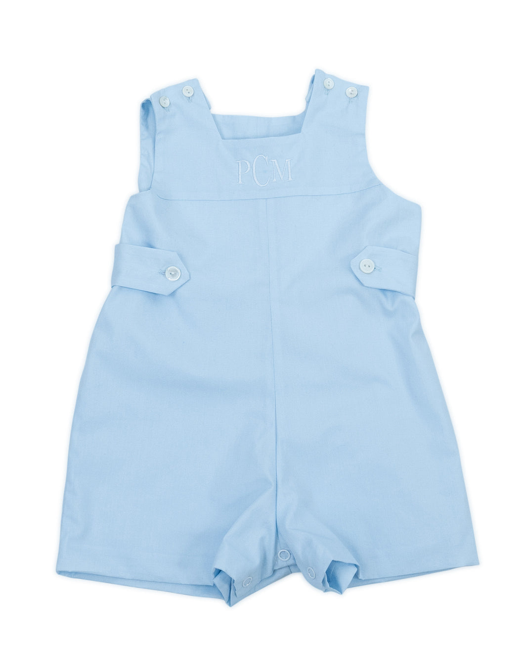 William Boys Jon Jon in Light Blue Featherwale Corduroy