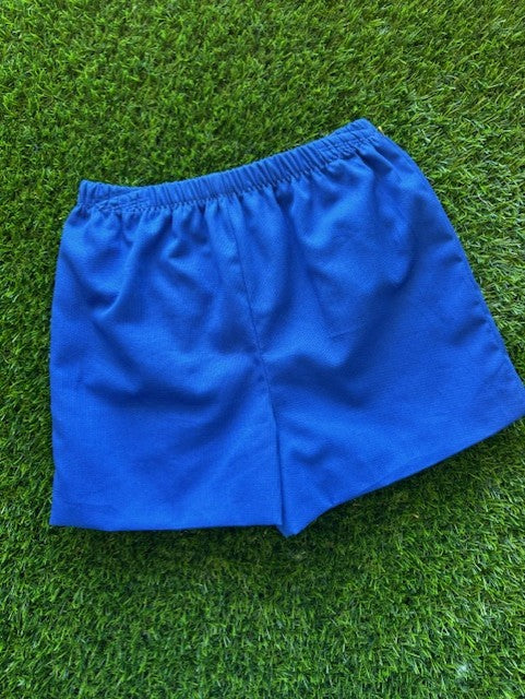 Helen Straight Shorts in Royal Blue