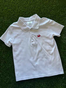Parker Short Sleeve Polo Shirt- Crab