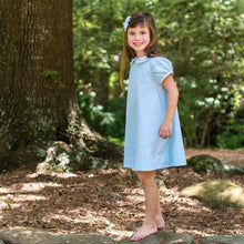 Load image into Gallery viewer, Little Girls Aqua A-Line Dress - Milla Kaye A-Line Dress in Aqua