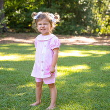 Load image into Gallery viewer, Louise Swing Top Set with Shorts in Pink Gingham