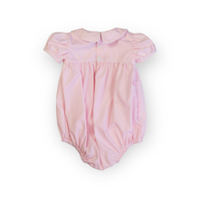 Load image into Gallery viewer, Little Girls Pink Bubble - Ann Caroline Bubble in Pink Imperial Broadcloth