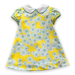 Milla Kaye A-Line Dress in Yellow Primrose Floral