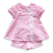 Load image into Gallery viewer, Louise Swing Top Set with Shorts in Pink Gingham