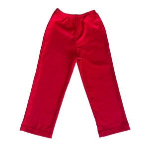 Peyton Long Corduroy Pant in Fire Red for Boys or Girls