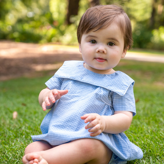 John Bubble in Blue Plaid Classic