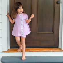 Load image into Gallery viewer, Louise Swing Top Set with Shorts in Pink Gingham